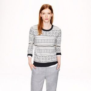J. Crew Fair Isle sweater